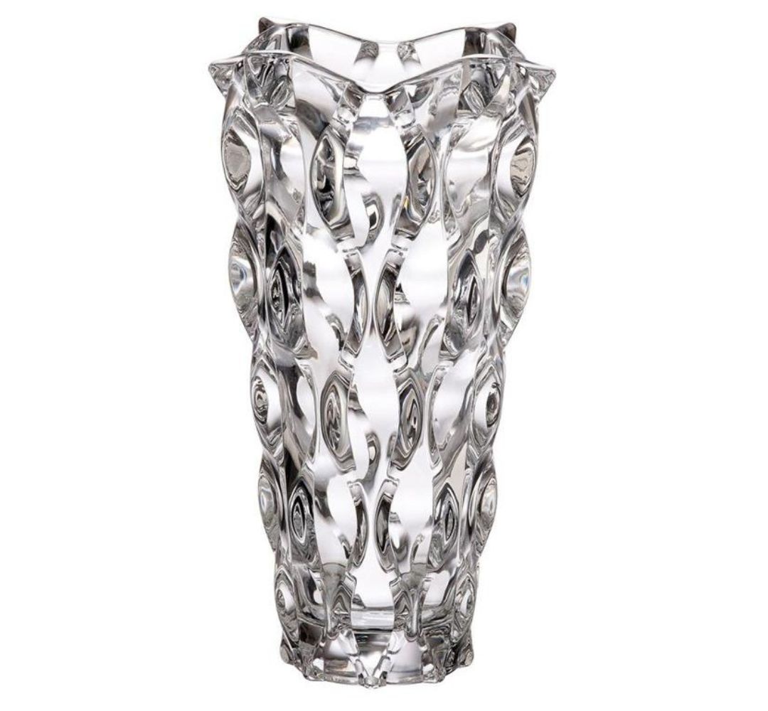 Wazon kryształowy 30,5 cm Bohemia - Samba