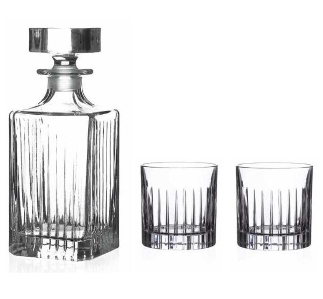 Komplet do whisky karafka i 6 szklanek RCR - Timeless