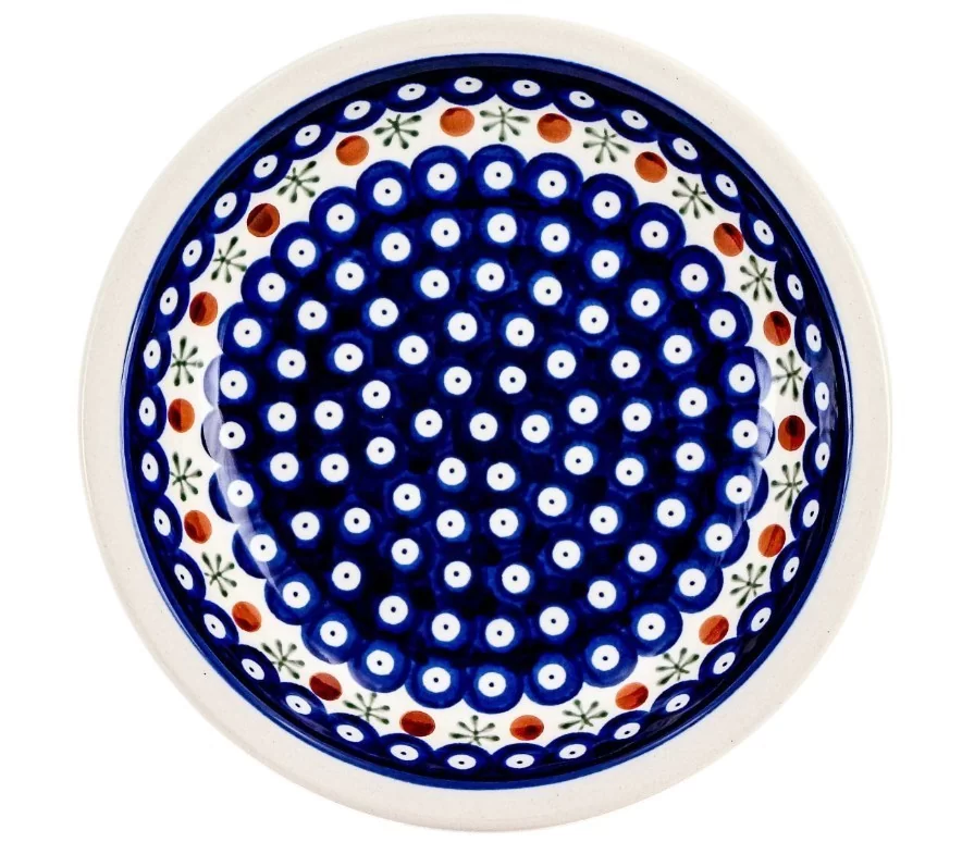 Talerz głęboki obiadowy 22,5 cm dek. 41 - Bolesławiec