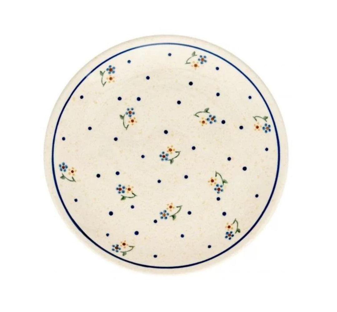 Talerz ceramiczny 19,5 cm dek. 111 - Bolesławiec