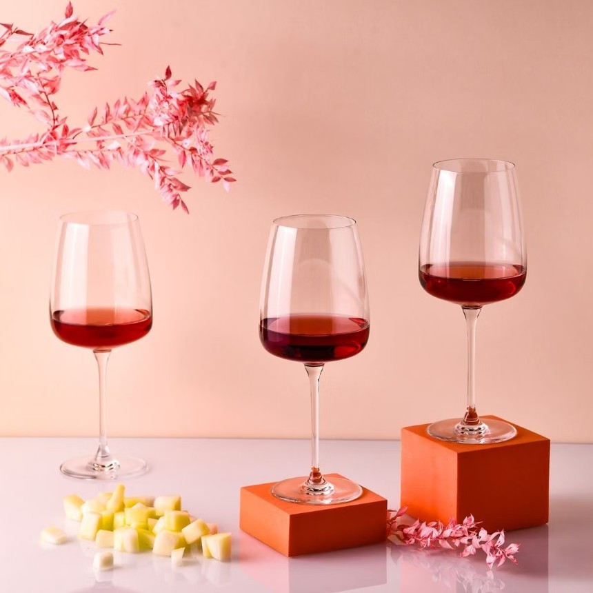 Kieliszki do wina czerwonego 600 ml (4 szt.) Krosno - Modern