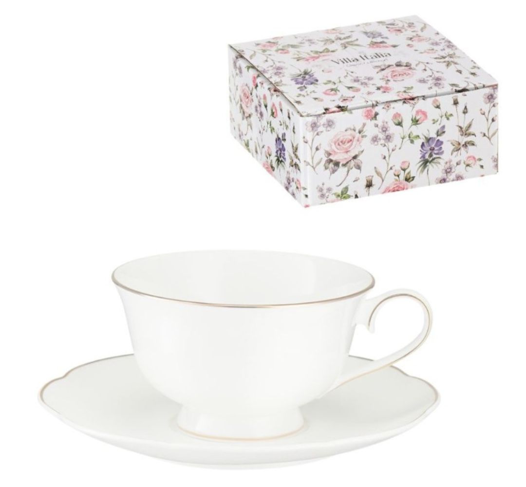 Filiżanka ze spodkiem 200 ml Villa Italia - Denise