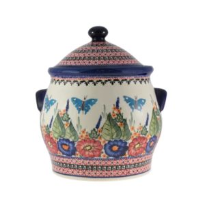 Garnek z pokrywą 5l dek. 149art - Bolesławiec