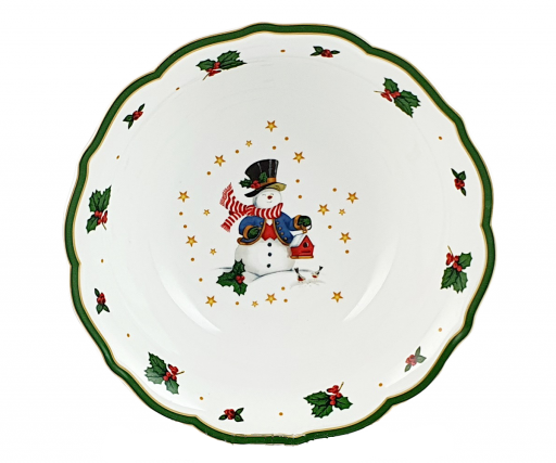Bogucice Salaterka okrągła Cicha Noc 0986 23cm