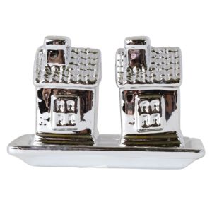 Komplet 2 domków sól/pieprz 7 cm - Ewax