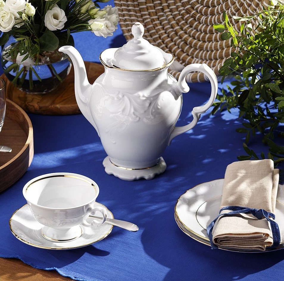 Garnitur do kawy na 12 osób / 39 el Chodzież - Fryderyka Złota Linia