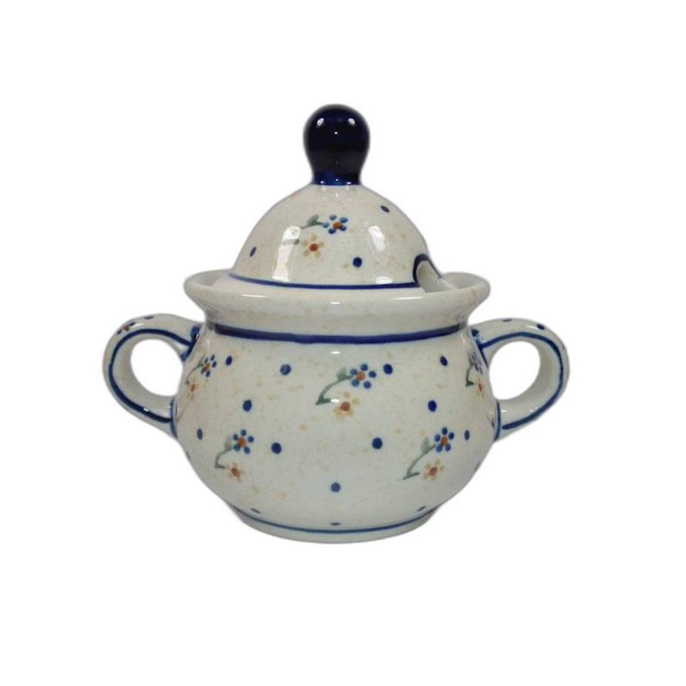 Cukiernica z uchwytami 300 ml dek. 111 - Bolesławiec