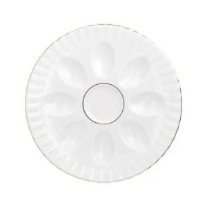 Półmisek okrągły do jaj 21 cm Chodzież - Iwona Złota Linia B014