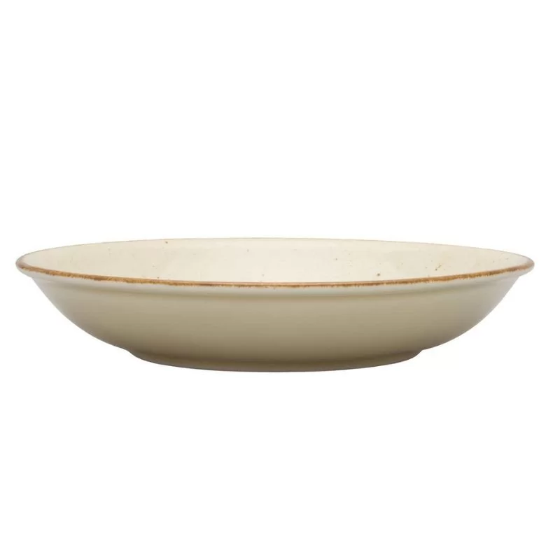 Talerz głęboki 23 cm Lubiana - Hotel ART Kremowy