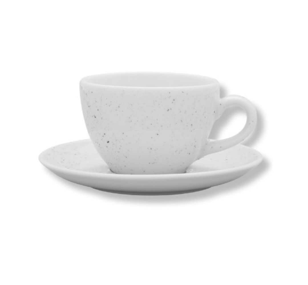 Filiżanka ze spodkiem 180 ml/14,5 cm Lubiana - Aida Art 6750 Kropki