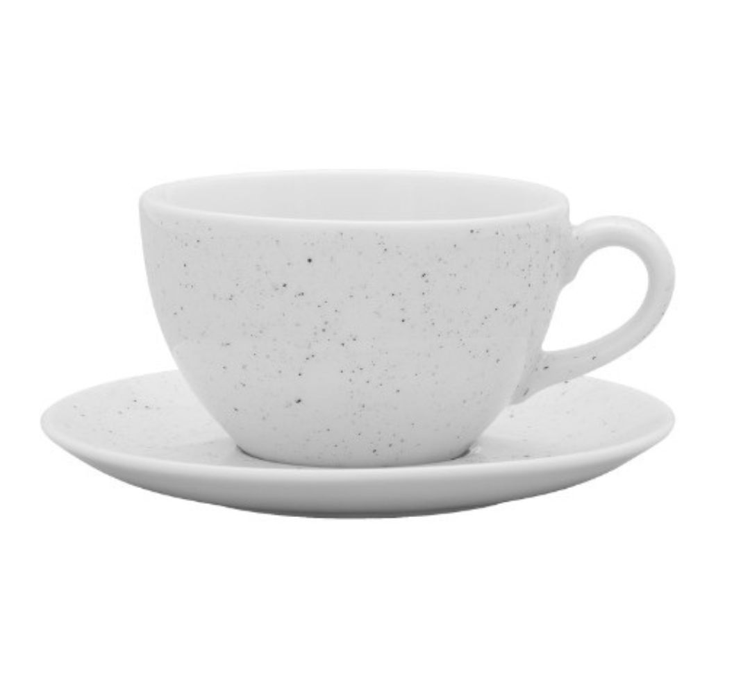 Filiżanka ze spodkiem 280 ml/16 cm Lubiana - Aida Art 6750 Kropki