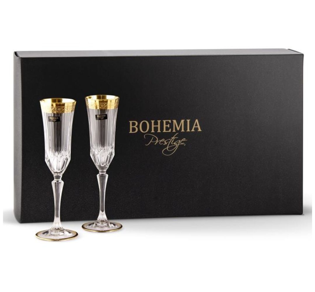 Kieliszki do szampana 180 ml (6 szt.) Bohemia - Mirador