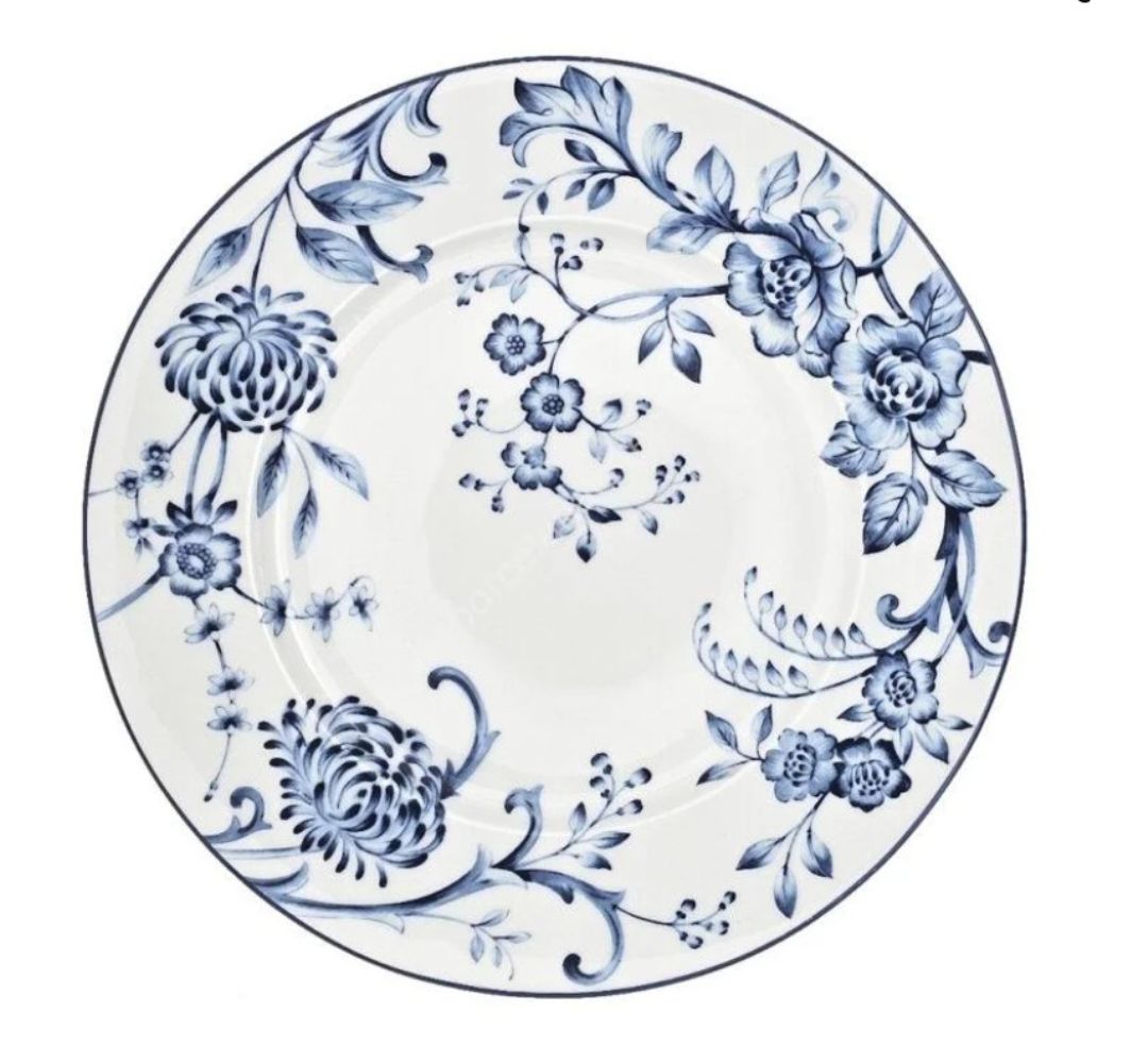 Talerz płytki 28,5 cm Bogucie - Evia Blue