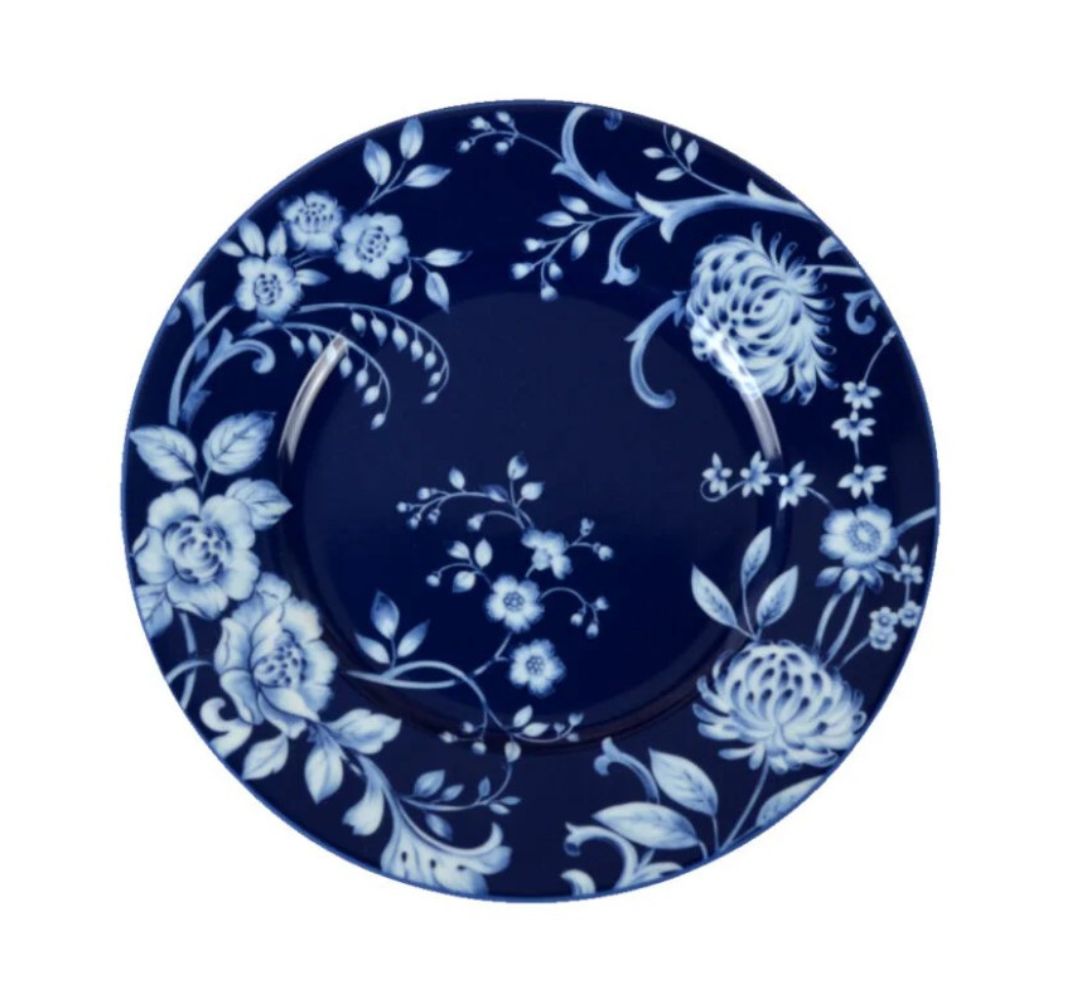 Talerz deserowy 23 cm Bogucice - Evia Blue