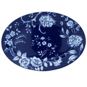 Półmis owalny 36 cm Bogucie - Evia Blue