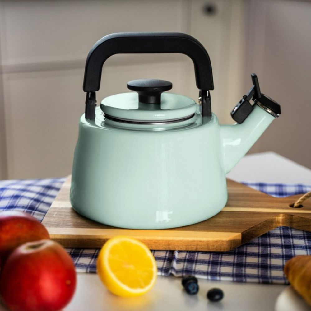 Czajnik emaliowany 2,1l morski Forchetto - Moderno - obrazek 3