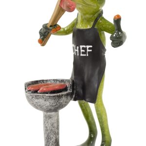 Figurka Żaba z Grillem 16,5 cm
