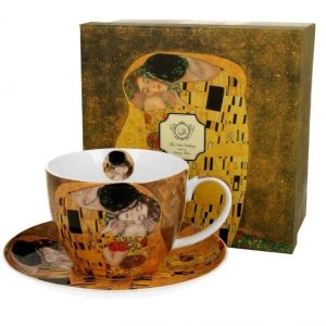 Filiżanka ze spodkiem The Kiss Classic Klimt 220 ml