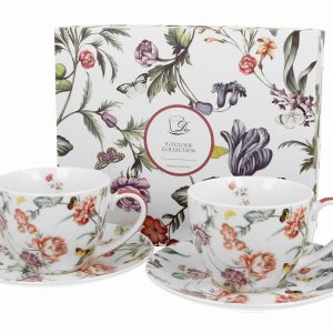 Komplet 2 filiżanek ze spodkami Milagros 250 ml