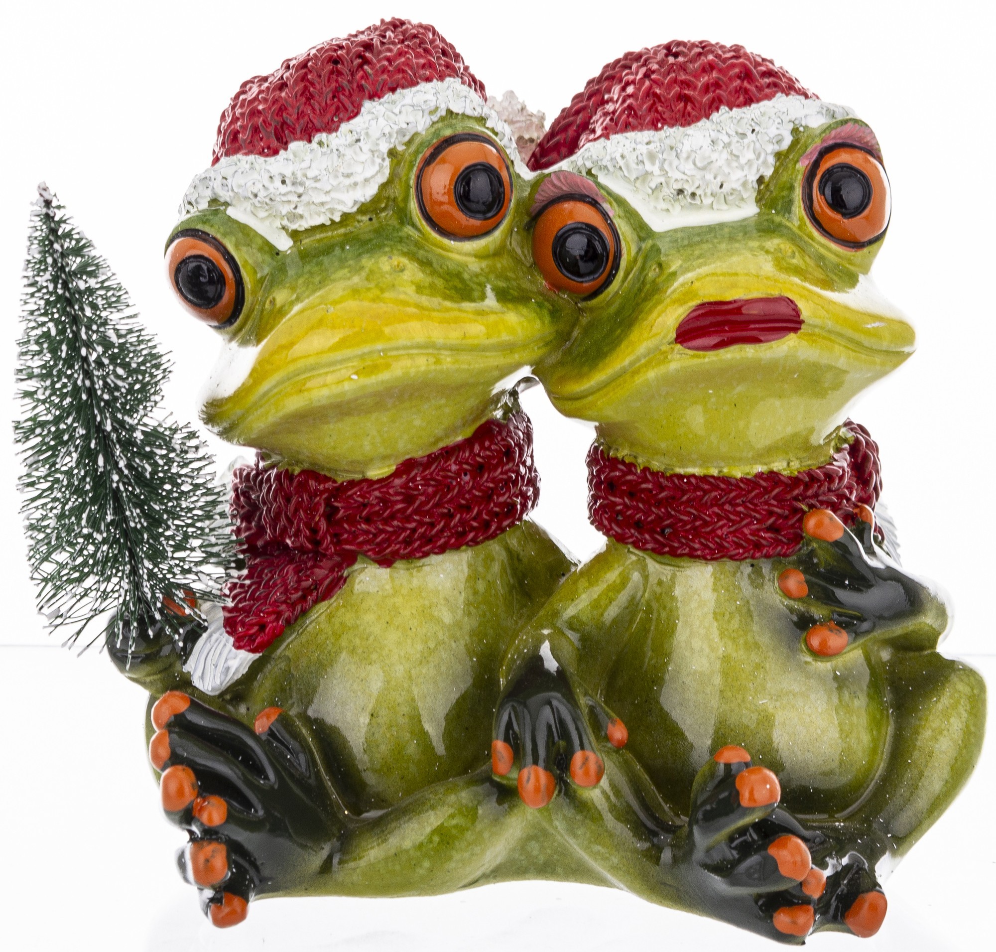 Figurka Świąteczna Żaba 9,5 cm