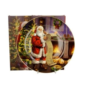 Talerz duży Santa Letter