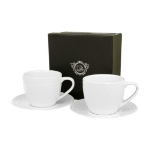 Komplet 2 filiżanek ze spodkami Twilight 260 ml