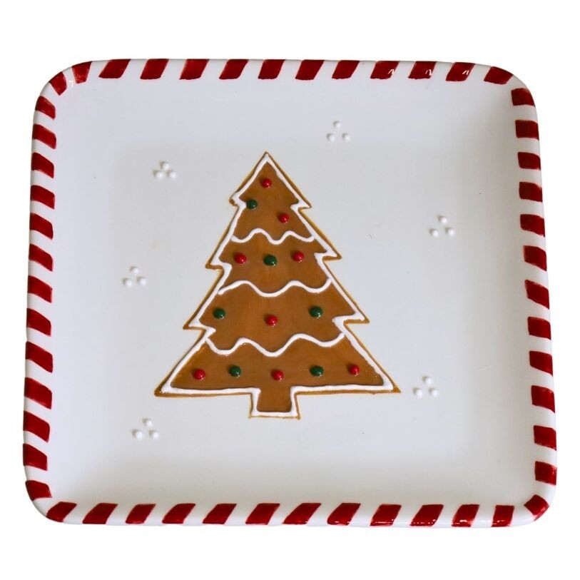 Talerz Ceramiczny Ręcznie Malowany 22 cm