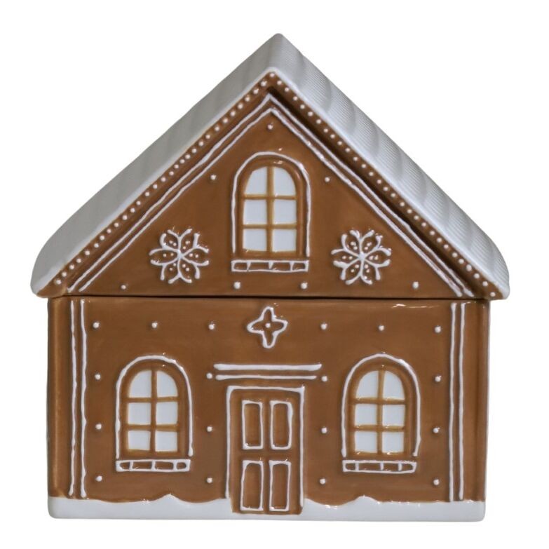 Pojemnik Ceramiczny Domek 21 cm