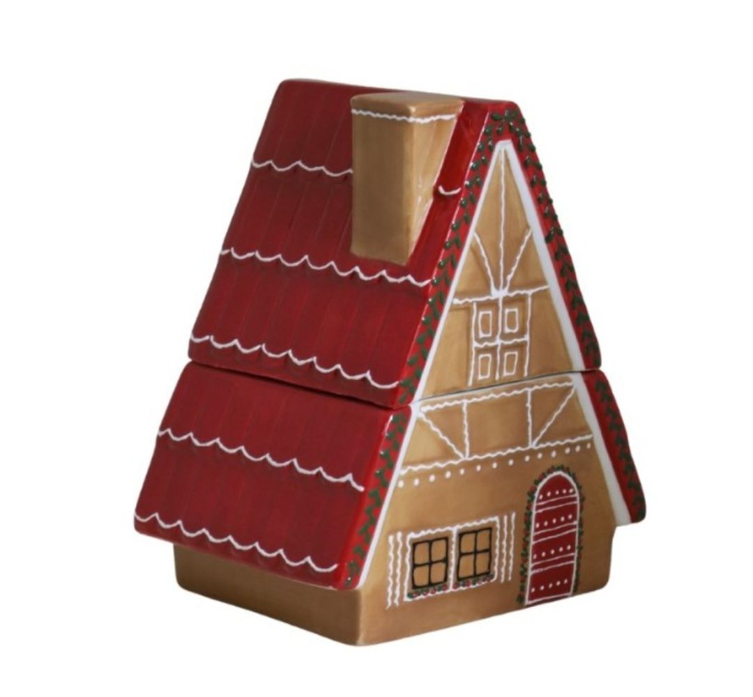 Pojemnik ceramiczny domek 27 cm - Ewax