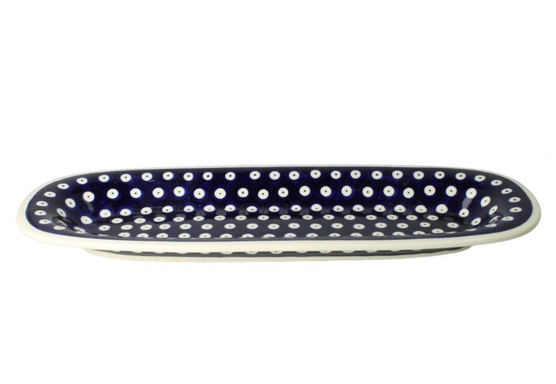 Półmisek owalny 49 cm dek. 42 - Bolesławiec