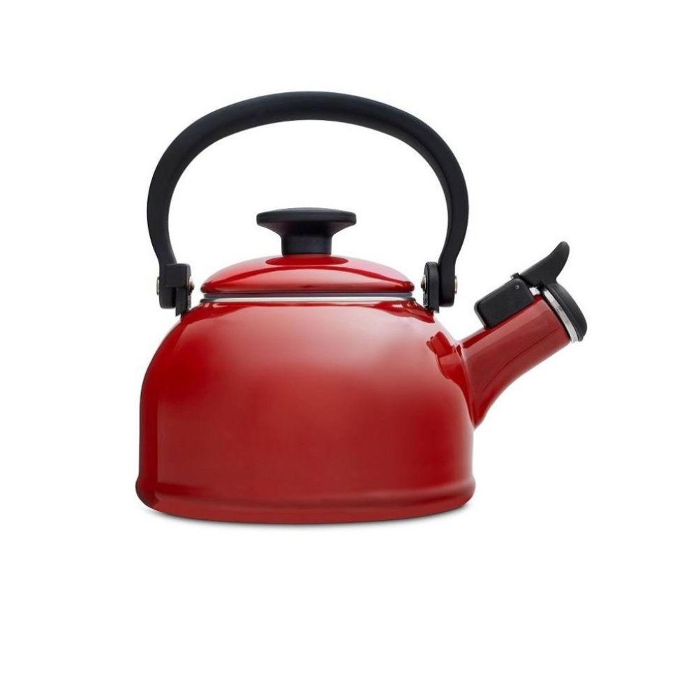 Czajnik emaliowany 1,6l czerwony Forchetto - Retro