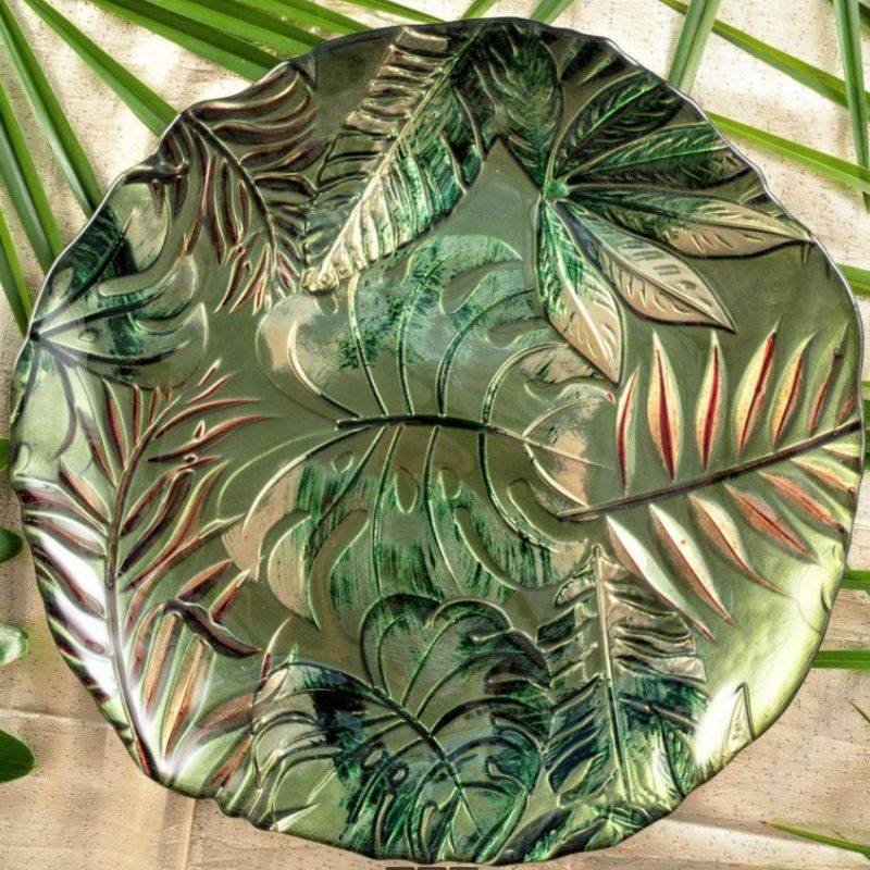 Talerz do ciasta szklany 32 cm Villa Italia - Amazon