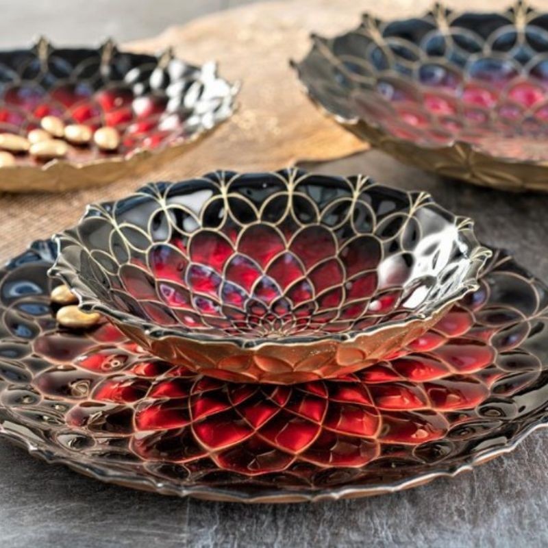 Salaterka szklana 25 cm Villa Italia - Robusta