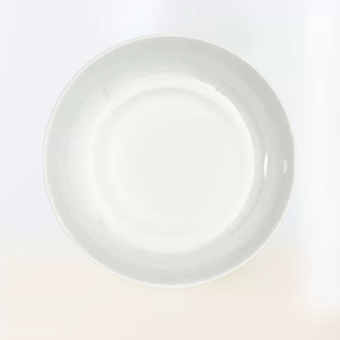 Talerz głęboki 21 cm Chodzież - City Biały