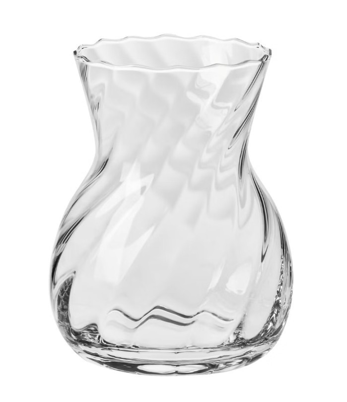 Wazon ryflowany skręcony 19 cm Krosno - Home&Living