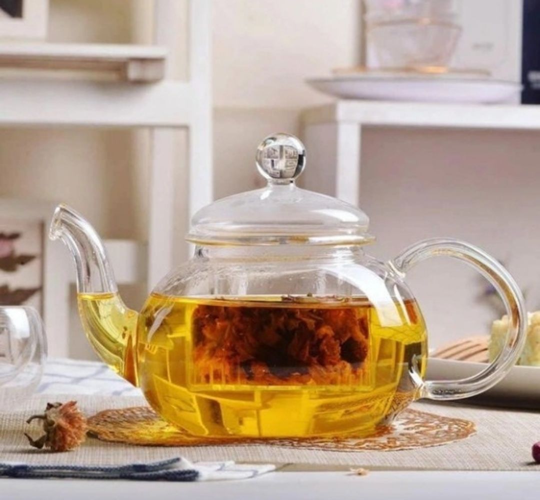 Dzbanek do herbaty z zaparzaczem 620ml Wilmax - Thermo Glass