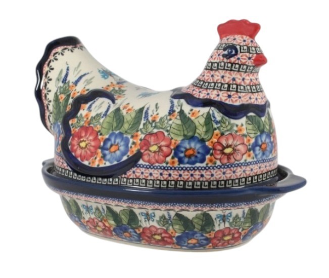 Kura Kokoszka Bolesławiec 32 cm GU-1773/149art