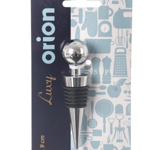 Zatyczka do wina stalowa 9 cm Orion - Luxy