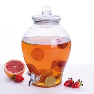 Słój do napojów z kranikiem szklany 6,5 l - Orion