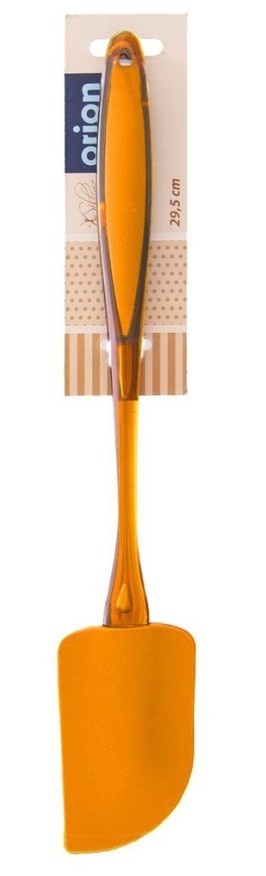Szpatułka kuchenna silikonowa pomarańczowa 29,5 cm Orion - Sillinie
