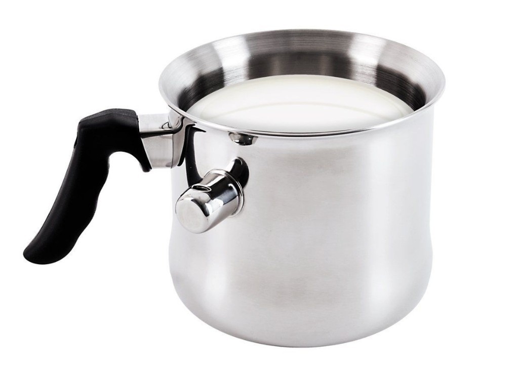Garnek do mleka stalowy 1,5 l - Orion