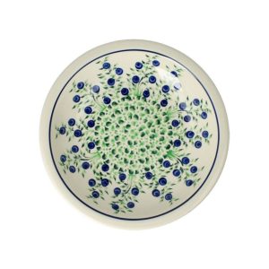 Talerz głęboki obiadowy 22,5cm dek. 1208 - Bolesławiec