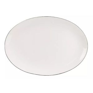 Półmis owalny 31 cm Bogucice - Base Black 1227