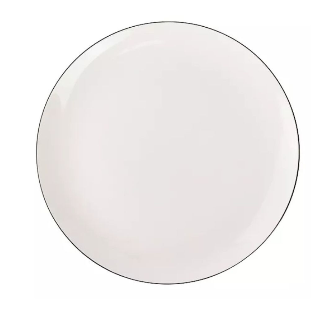 Talerz płytki obiadowy 27 cm Bogucice - Base Black 1227