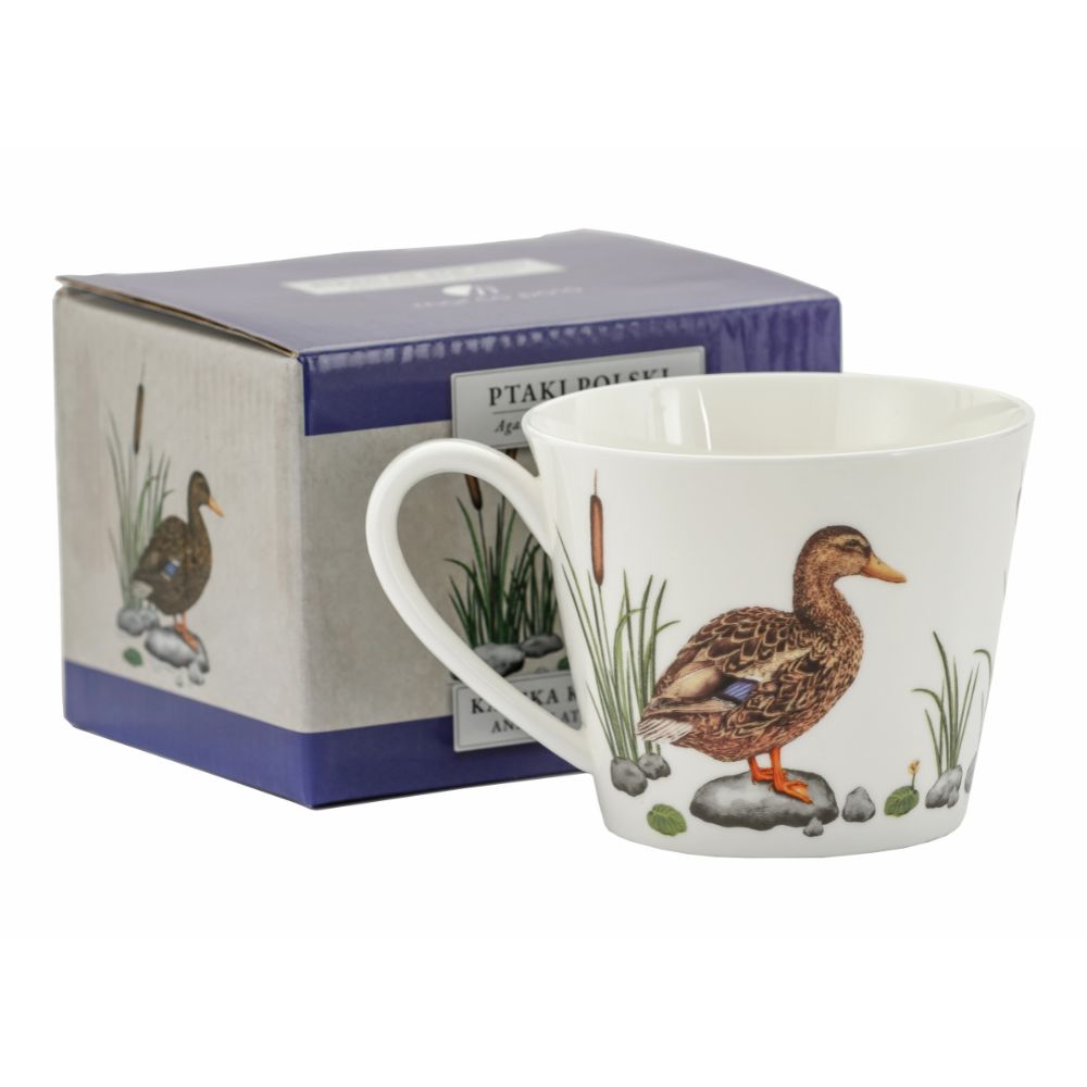 Kubek ptaki polskie 400 ml Marco Polo - Kaczka