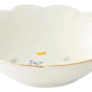 Miska z włoskiej porcelany 20 cm Marco Polo - Motyle