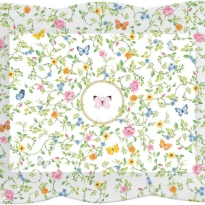 Taca z uchwytami z melaminy 53×38 cm Marco Polo - Motyle
