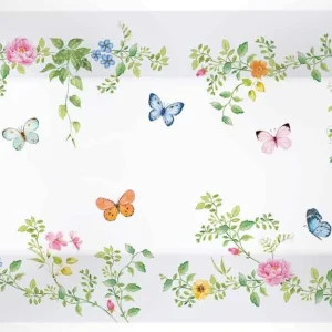 Taca z uchwytami z melaminy 40×21 cm Marco Polo - Motyle