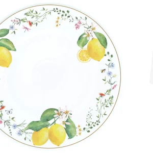 Patera na ciasto z łopatką 32 cm Marco Polo - Cytryny