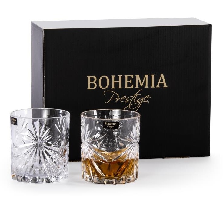 Szklanki do whisky 320 ml (6 szt.) Bohemia - Prestige Fiore